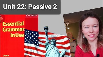 Red Murphy Unit 22: Passive 2 | English Grammar for Beginners