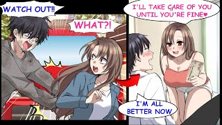 I, a Homeless Man Saved this Hottie and I Ended Up Being Taken Care of by Her…[Manga Dub][RomCom]