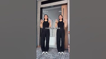 Viral bra trick if you wear a (tank) top 💓 Create a chic look & boost confidence ✨ #luxurystyle