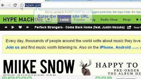How to Record hypem Music with Flv Recorder