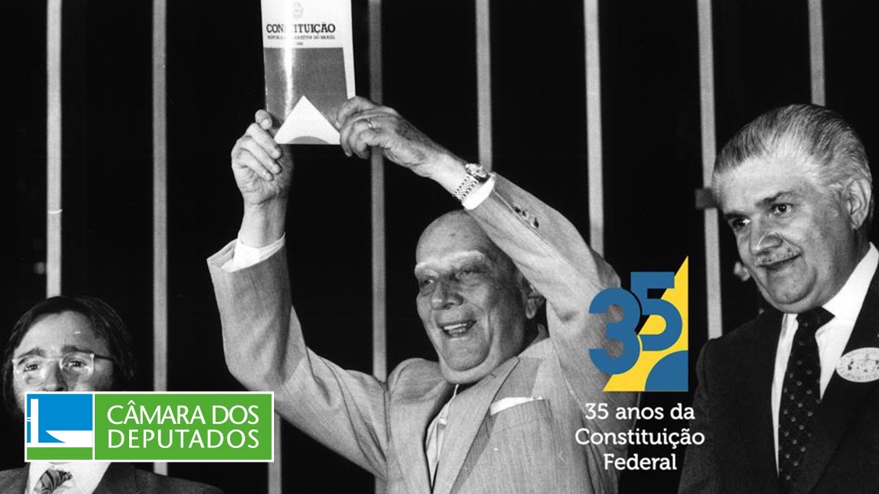 Discurso Ulysses Guimarães na promulgação da Constituição Federal de 1988 - 06/10/23
