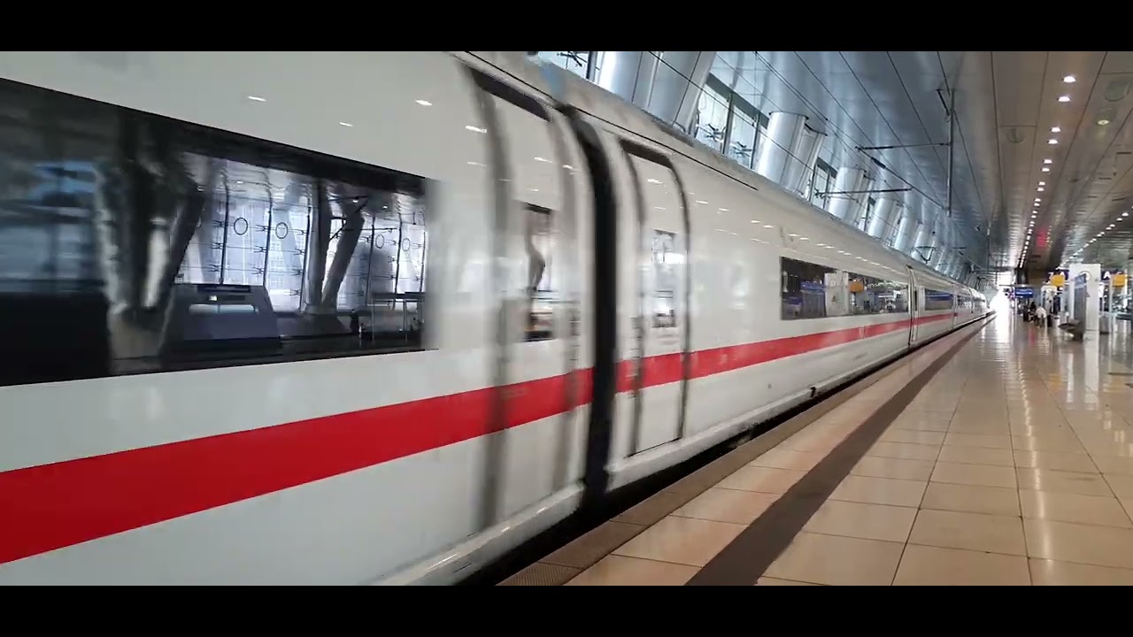 Frankfurt Flughafen Fernbahnhof Gleis 6 Und 7 www.youtube.com