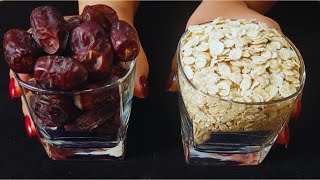 Do you have oatmeal and dates? Super healthy dessert without flour and thank you! just in 5 minutes.