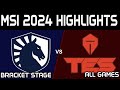TL vs TES Highlights ALL GAMES MSI 2024 Play IN Team Liquid vs Top Esports by Onivia