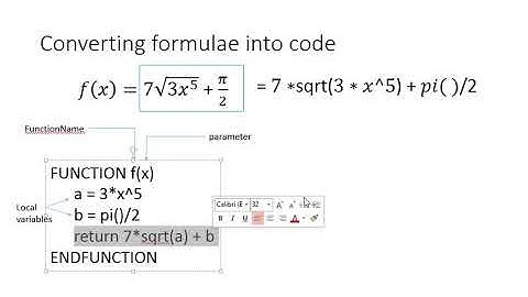 function how to pseudocode and python