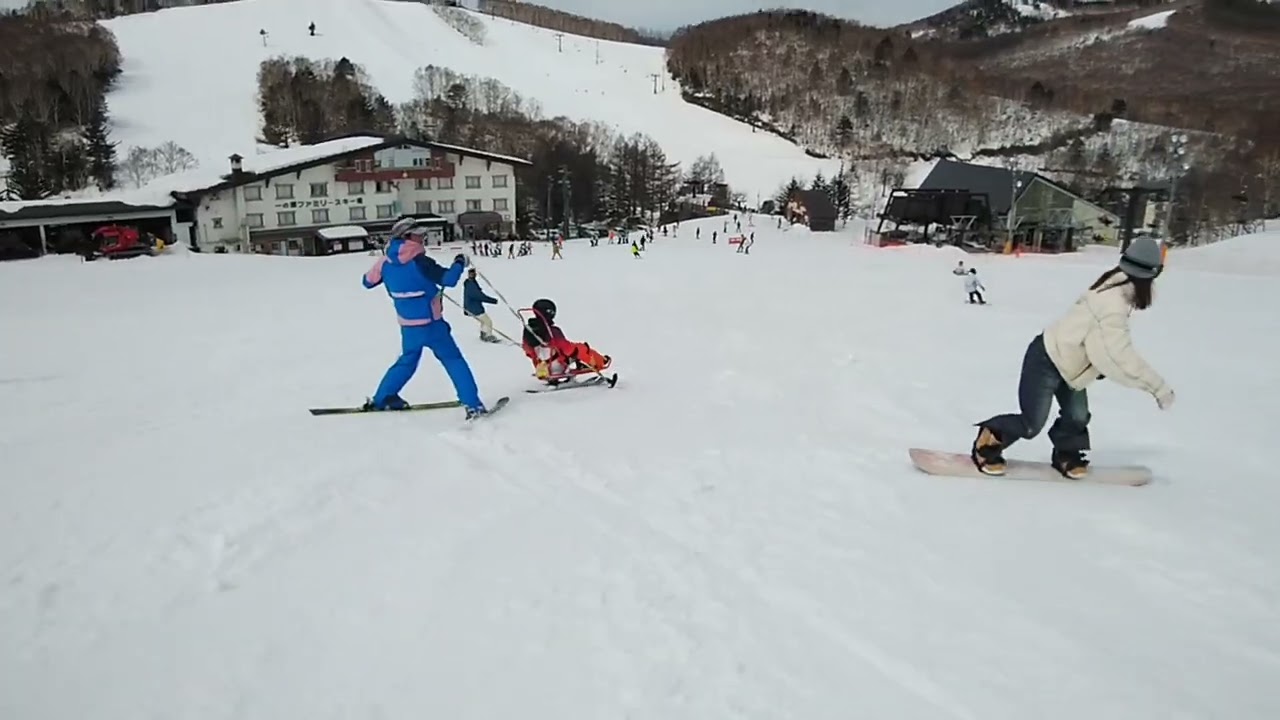 長野障害者スキー合宿2月27日-2