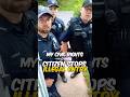 He knew they had no warrant  and shut them down before they stepped inside.