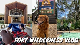 RV Camping At Disney's Fort Wilderness Resort & Campground With Our Dog | Disney World Vlog