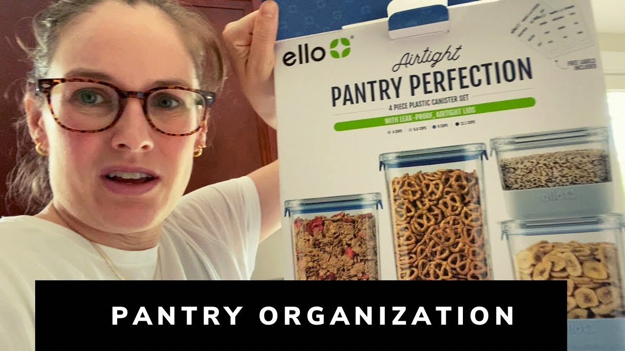 PANTRY ORGANIZATION Nonaesthetically Pleasing Pantry Organization