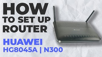 ✅ How to Setup Huawei HG8045A | How to Set Up Huawei HG8045A WiFi Router
