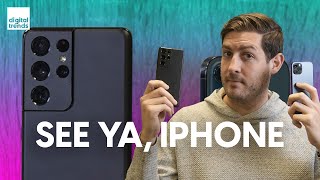 Digital Trends Видео iPhone 12 Pro vs Samsung Galaxy S21 Ultra | Which would you pick?