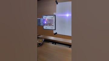 Using diffraction grating, it is possible to find the length of the laser wave #shorts