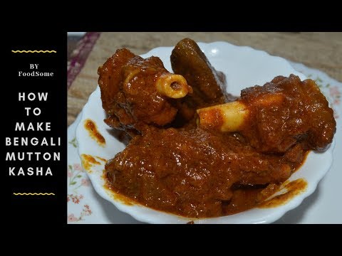 bengali-mutton-kasha-recipe||famous-spicy-mutton-gravy||kosha-mangsho-recipe-by-food-some-#foodsome