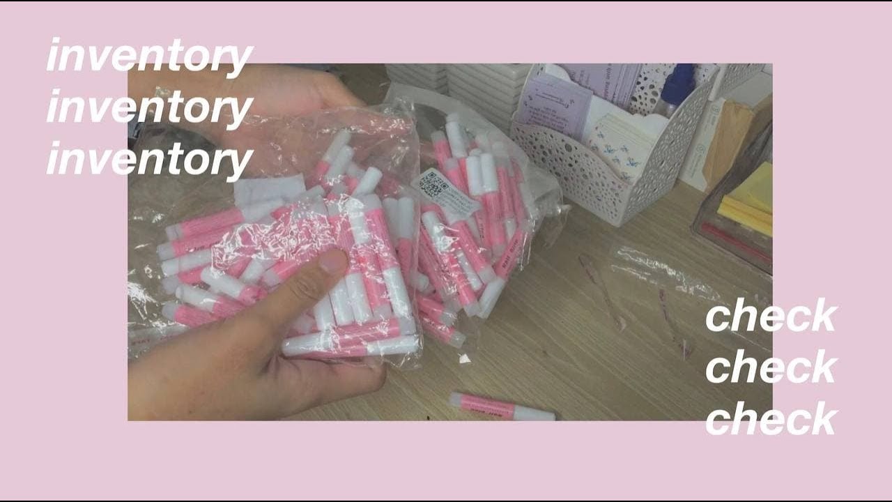 inventory restock, packing shopee orders (philippines)