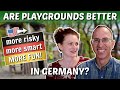 Are Playgrounds BETTER in GERMANY than in the USA?  🇩🇪 Our American Kids LOVE Them!