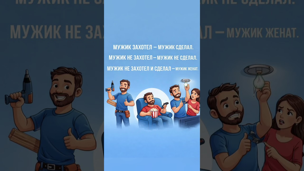 Мужик не хотел, но сделал... Почему? 