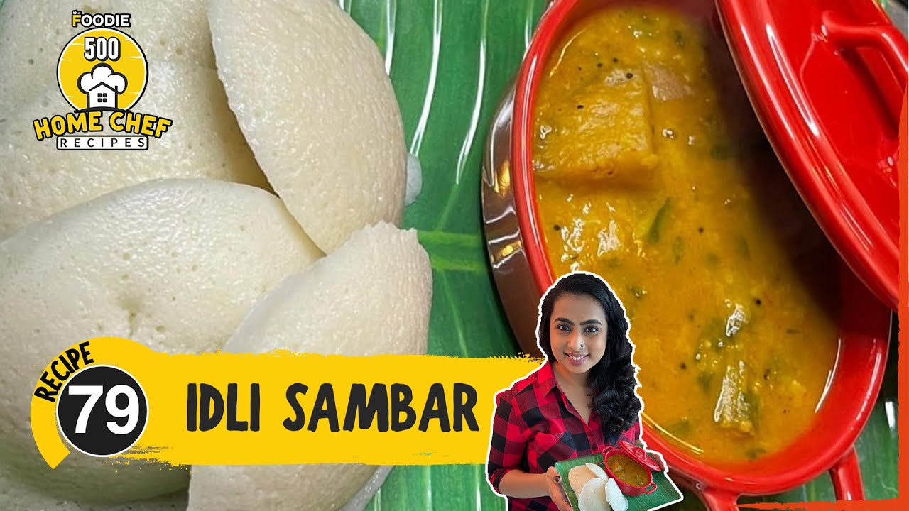 Idli Sambar Recipe How To Make Idli Sambar Authentic South Indian Sambar Home Chef Recipe Youtube