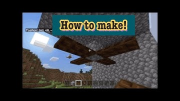 How to make a simple realistic ceiling fan in minecraft!