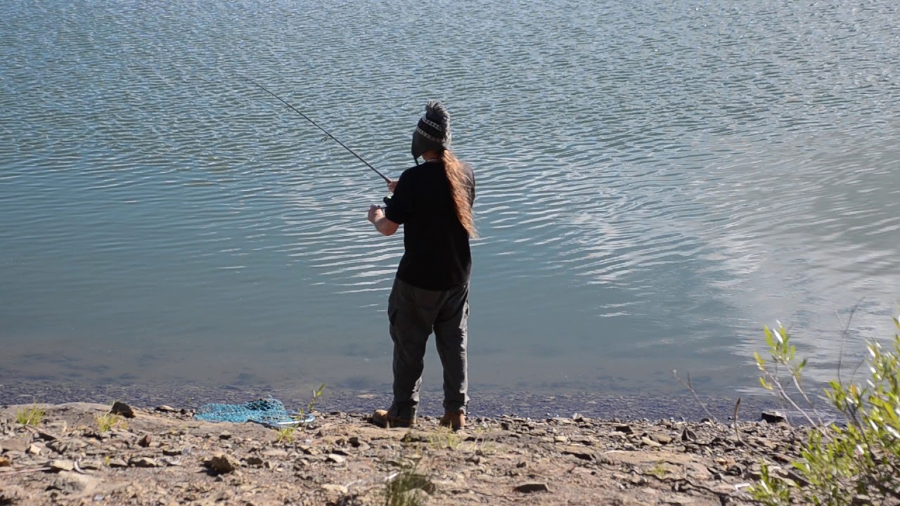 Wickiup Reservoir Big Brown Trout Fishing June 2019 From Camp - YouTube