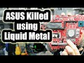 Asus Gaming Laptop Won't power on after applying Liquid metal