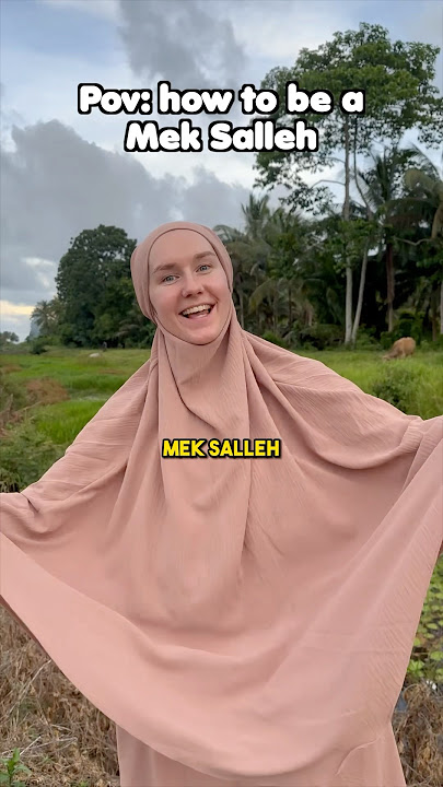 MINAH SALLEH tries to be MEK KELATE 🤣🇲🇾