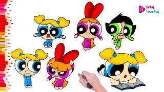 Coloring Powerpuff Girls Rowdyruff Boys (Las Chicas Superpoderosas)Blossom Bubbles Buttercup screenshot 5