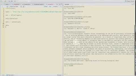 Working with web APIs in R