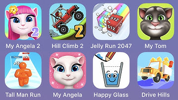 My Angela 2, Hill Climb 2 - Gameplay Walkthrough Part 5 - Casual 8 Games To Play (iOS, Android)