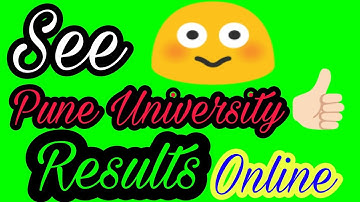 how to see pune university results online of engineering FE || SE || TE || BE || PHARMACY etc