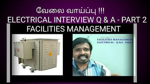 Electrical Interview Q & A|Part 2#Tamil