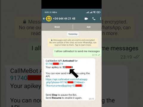 ESP8266 Whatsapp BOT: