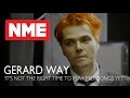 Gerard Way: 'It's not the right time to play My Chemical Romance songs yet'