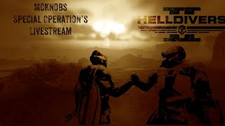 HELLDIVERS 2 | McKnobs Special Operations Livestream | Defending the Aesir Pass Automaton operations