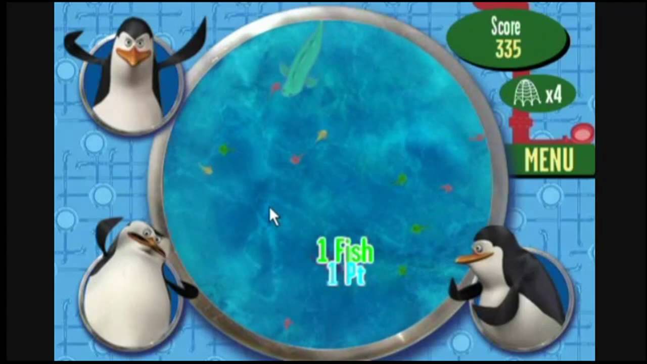 Penguins Of Madagascar Snowball Game