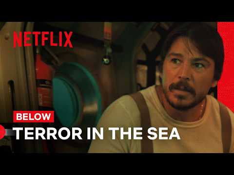 Josh Hartnett Meets The Giant Sea Creature | Below | Netflix Philippines