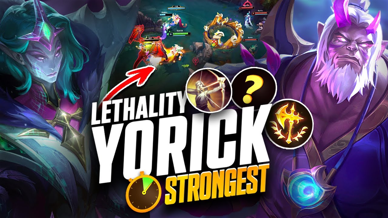 LETHALITY YORICK is now one of the STRONGEST early game junglers!