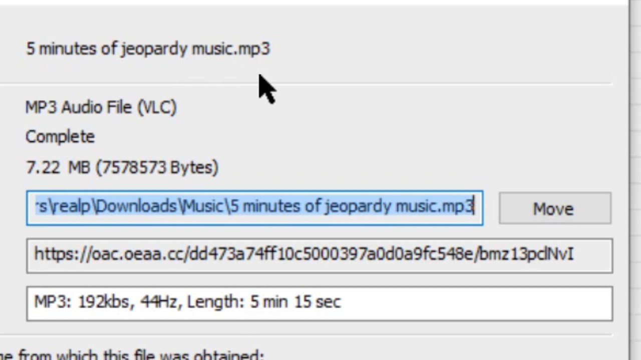 5 minutes of jeopardy music? YouTube