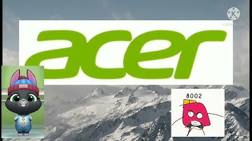 Add A logo/character running away from Acer Add Round 1