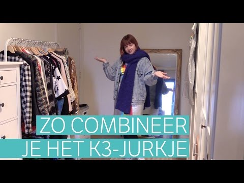 Hoe combineer je het K3-jurkje?