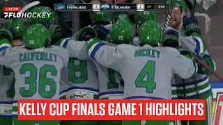 2023 Kelly Cup Finals Game 1 Highlights: Florida Everblades Stun Idaho Steelheads In Overtime