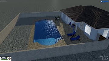 Eto Backyard Project- Thunderbird Pools and Spas- ThunderScapes