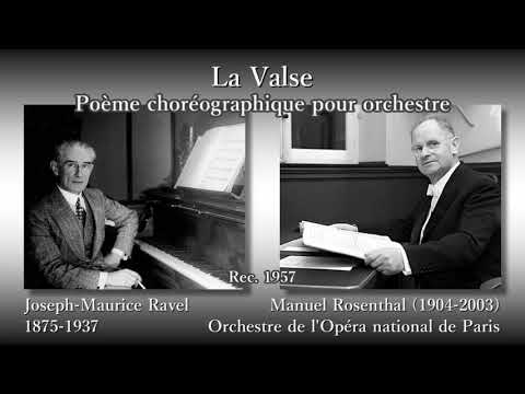 Ravel: La Valse, Rosenthal (1957) ラヴェル ラ・ヴァルス ロザンタール