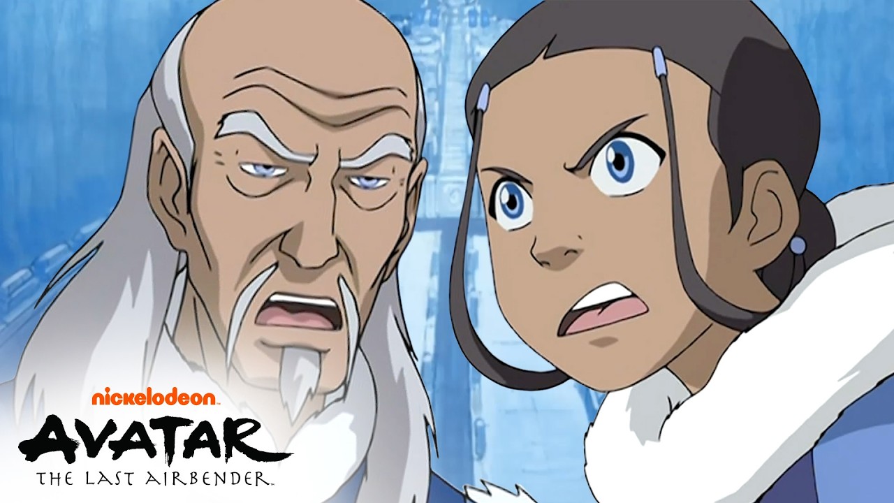 Katara Stands Up to the Waterbending Master! ❄️💧 | Full Scene