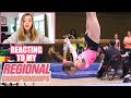 Reacting to My Level 8 Regional Championship Gymnastics Meet Video
