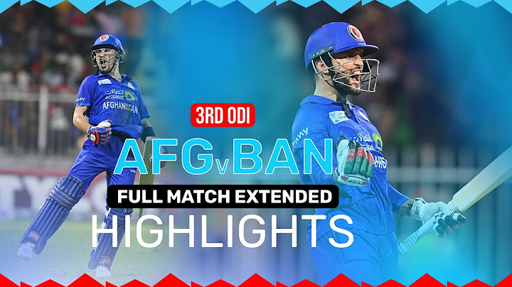 Full Match Long Highlights | Afghanistan Beat Bangladesh 2-1 | AFG v BAN | ACB | Sharjah