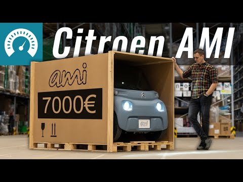 Всего 7000€ за электрокар и права не нужны?  Citroen AMI Cargo уже в Украине.