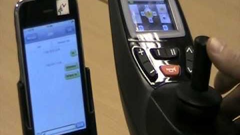 iPortal Accessibility demo - sms text entry using morse code