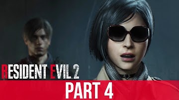 RESIDENT EVIL 2 REMAKE Gameplay Walkthrough Part 4 - ADA WONG