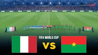 Download Lagu ITALY 🆚 BURKINA FASO - FIFA World Cup Quarter Final | Full Match All Goals | Simulation PES MP3