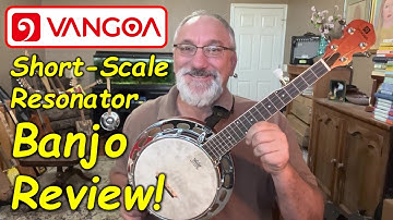 Vangoa short-scale mahogany resonator banjo review.